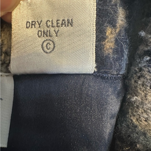 Christopher & Banks Wool Blend Patterned Women's Blazer‎ Jacket size Large - Picture 15 of 15